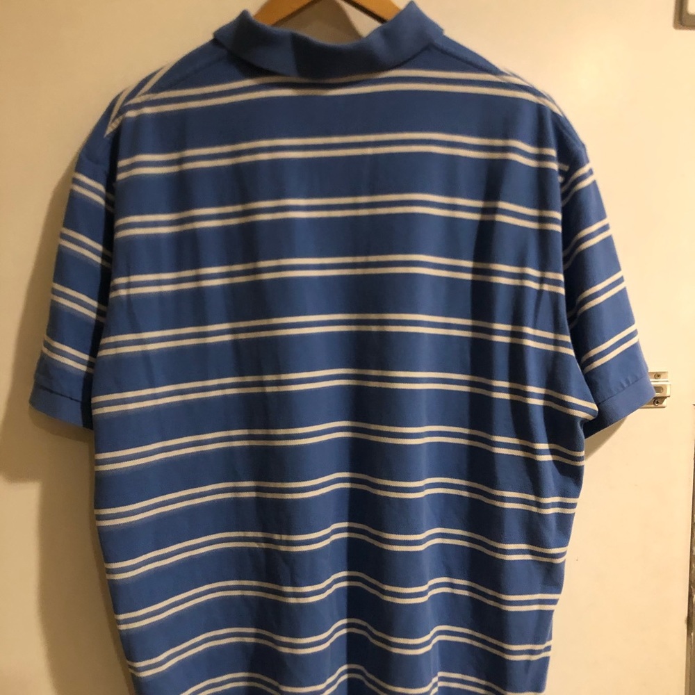 Polo by Ralph Lauren Blue & White Polo Sz XXL - Picture 2 of 3